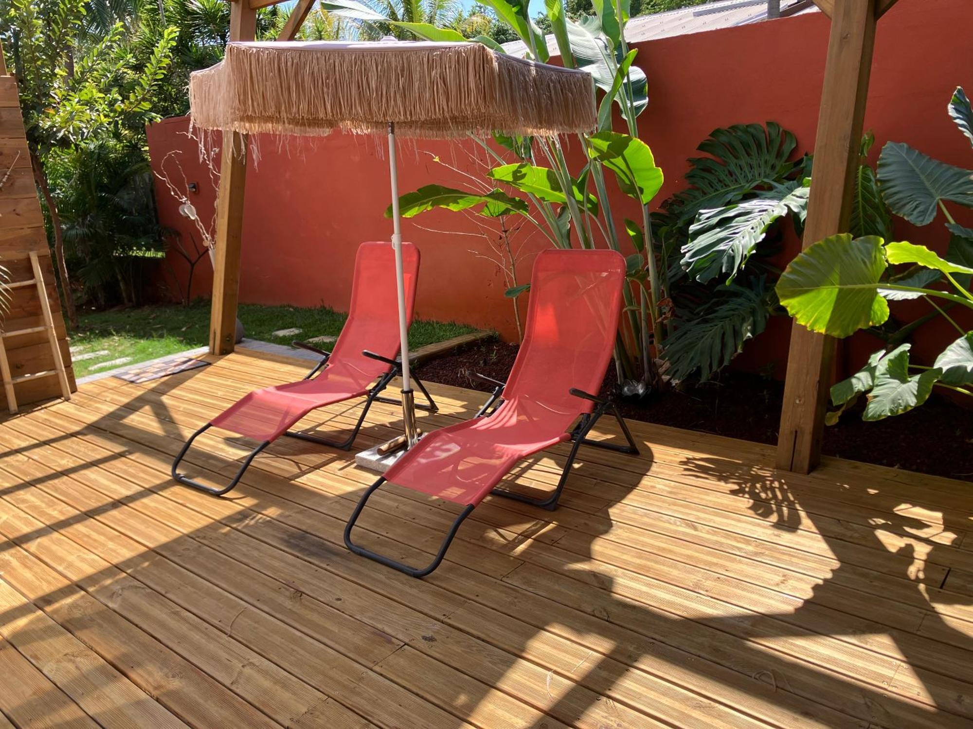Kazacoco Bungalow A 5 Min A Pieds Du Lagon La Saline-Les-Bains Exterior foto
